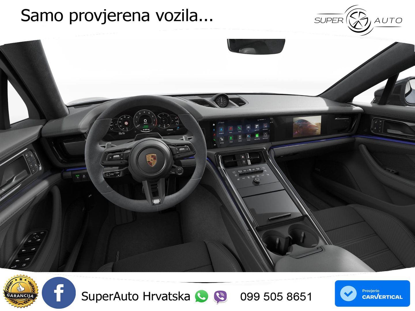 Porsche Panamera 4S 2.9 V6 (544 KS) E-Hybrid PDK ZRAČNI+ACC+GR SJED+KAM+PANO
