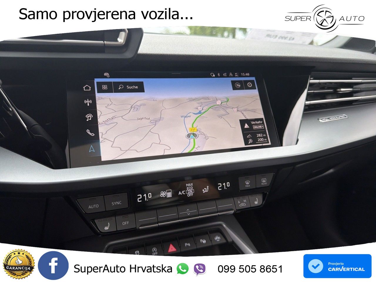 Audi A3 Sportback 40 TFSI (204 KS) quattro S tronic S line