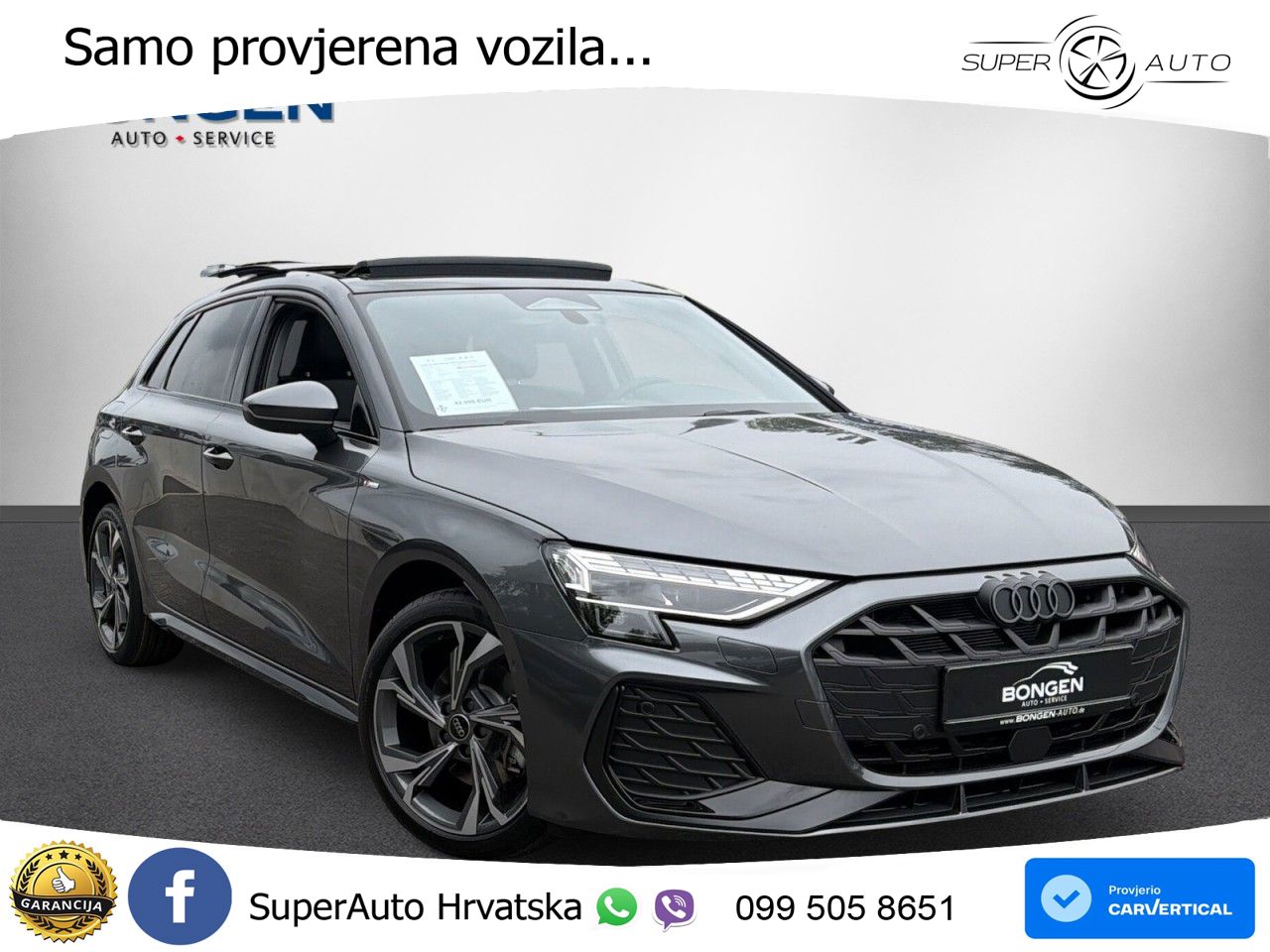 Audi A3 Sportback 40 TFSI (204 KS) quattro S tronic S line