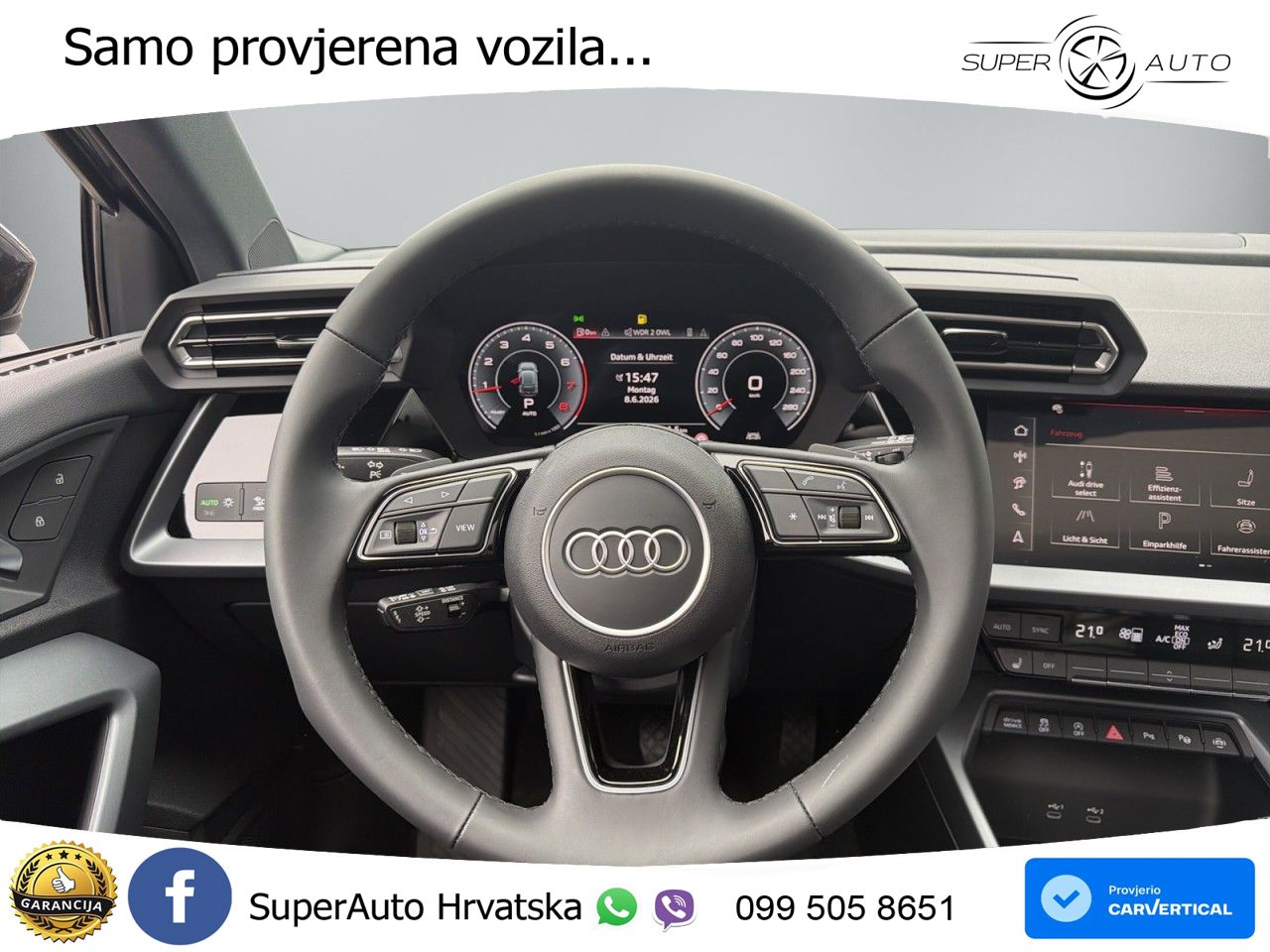 Audi A3 Sportback 40 TFSI (204 KS) quattro S tronic S line