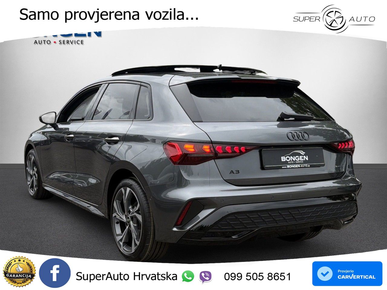 Audi A3 Sportback 40 TFSI (204 KS) quattro S tronic S line