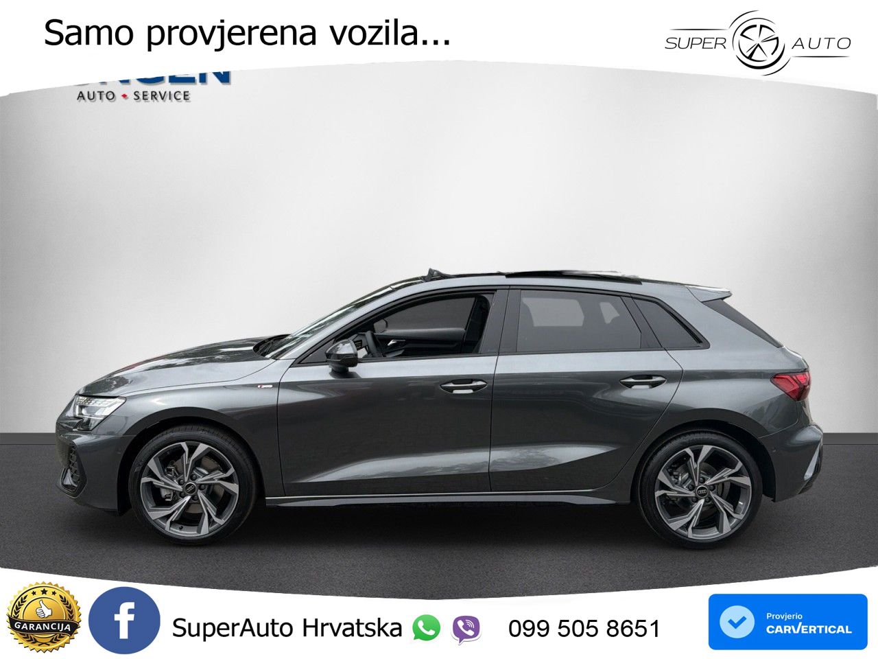 Audi A3 Sportback 40 TFSI (204 KS) quattro S tronic S line