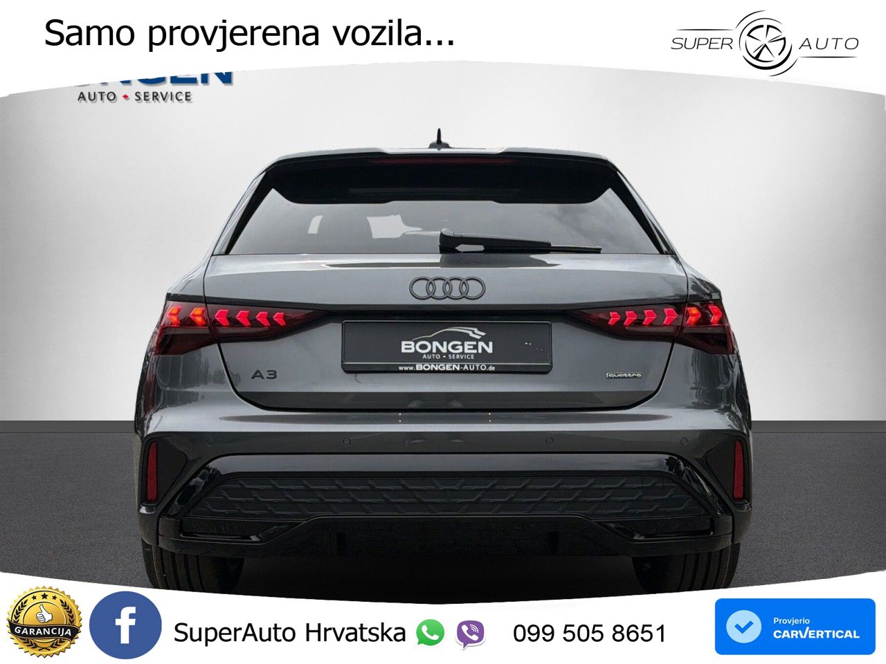Audi A3 Sportback 40 TFSI (204 KS) quattro S tronic S line