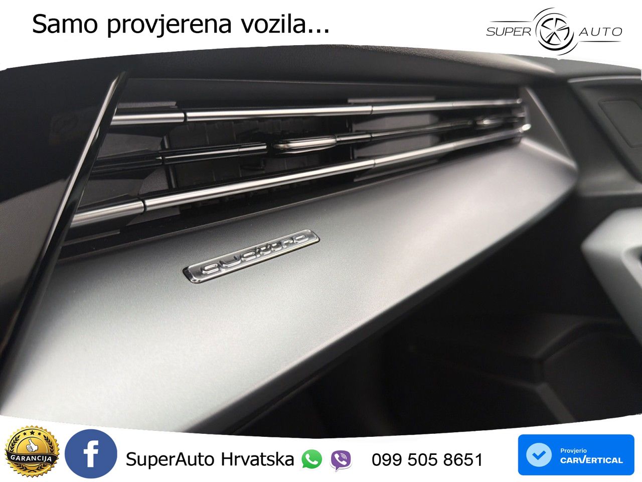 Audi A3 Sportback 40 TFSI (204 KS) quattro S tronic S line