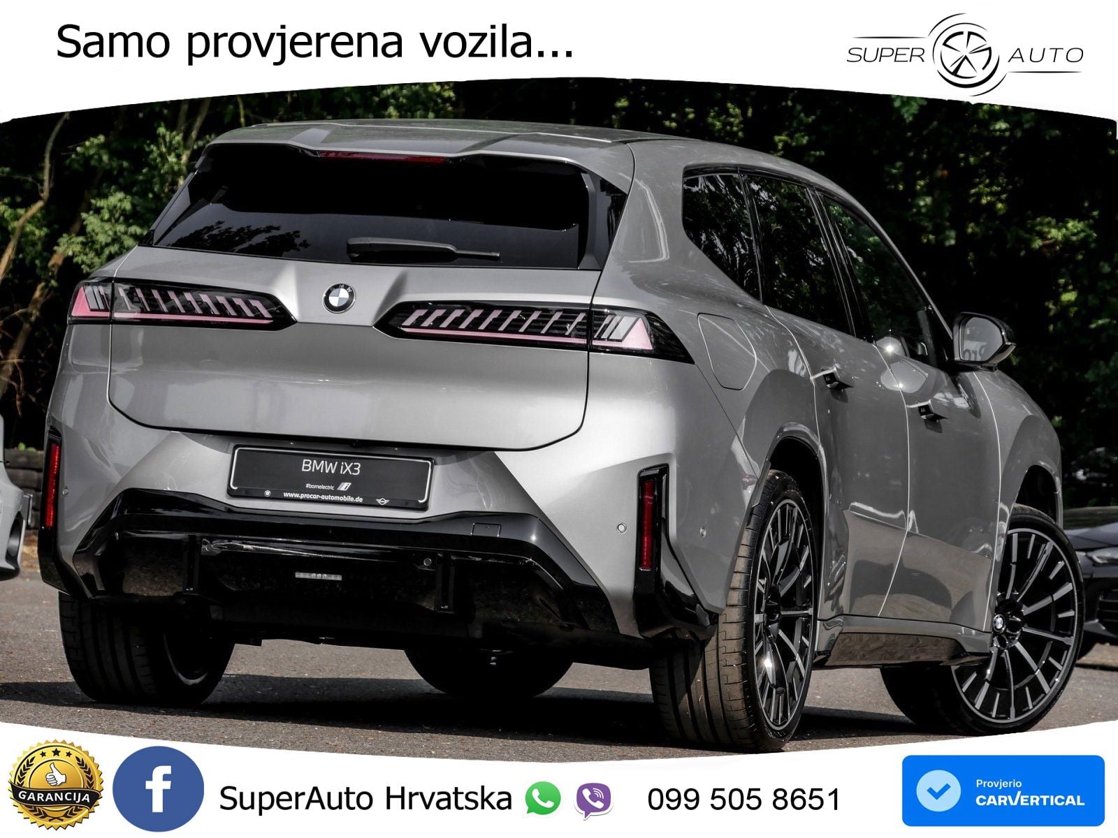 BMW iX3 40 82.6 kWh (320 KS)