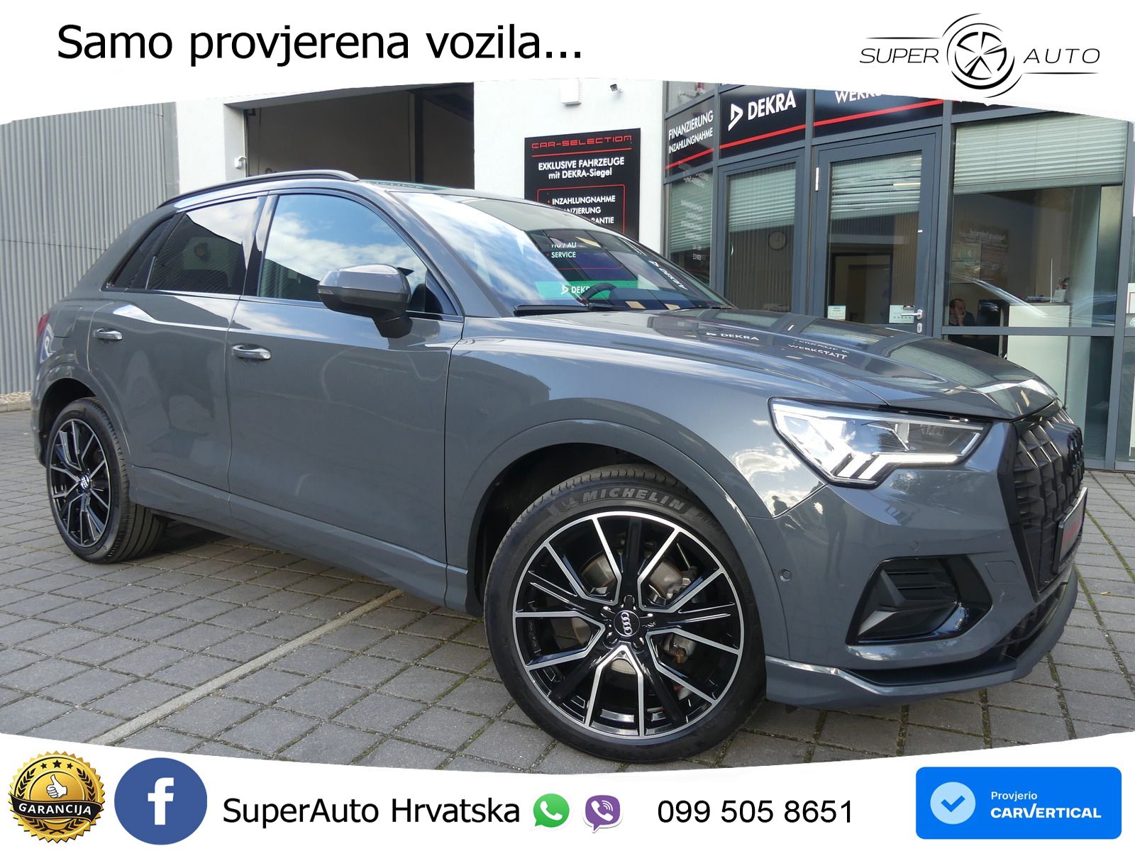 Audi Q3 35 TFSI (150 KS) S tronic advanced LED+GR SJED+ACC