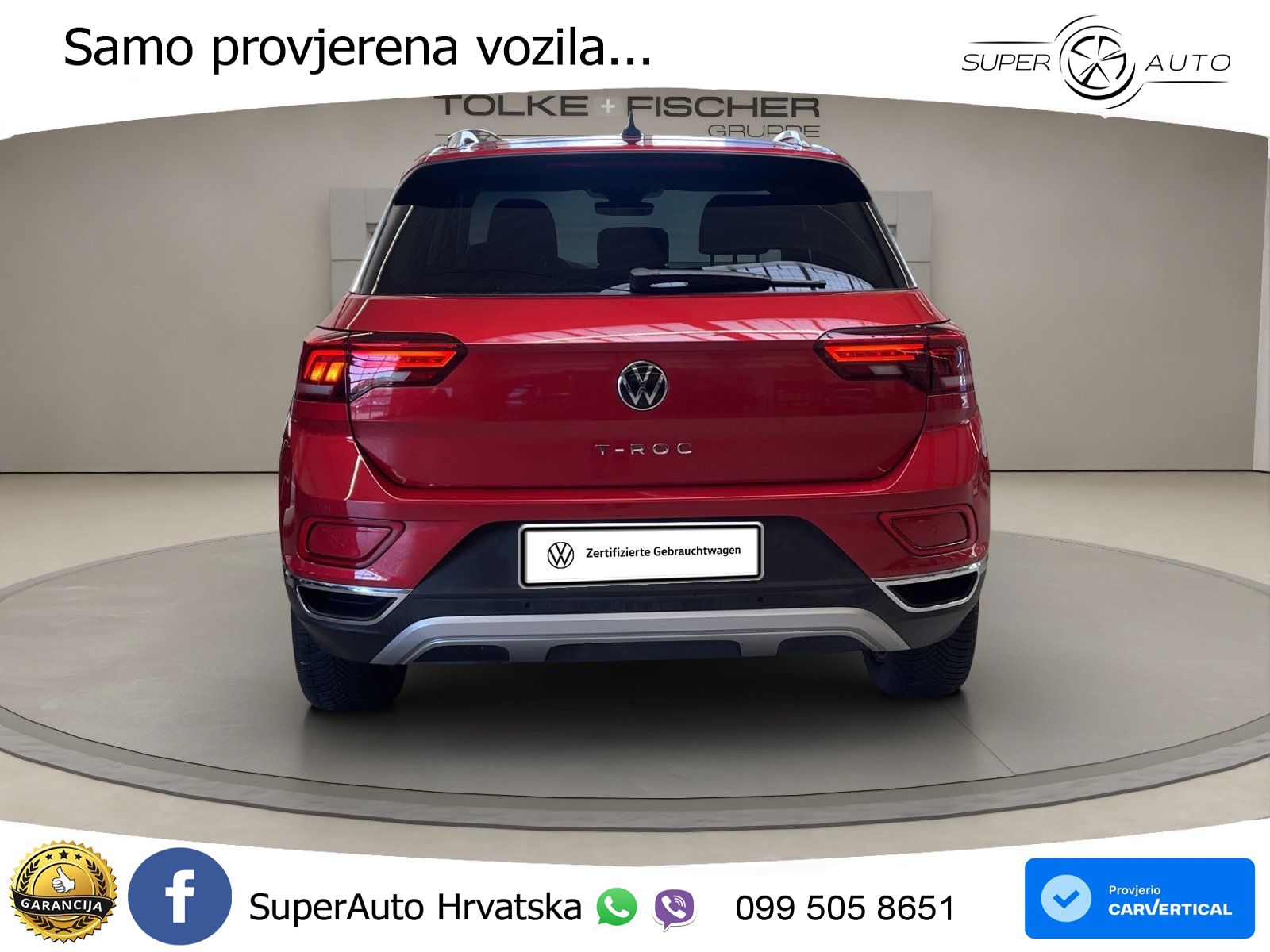 Volkswagen T-Roc I 1.5 TSI (150 KS) LED+GR SJED+ACC