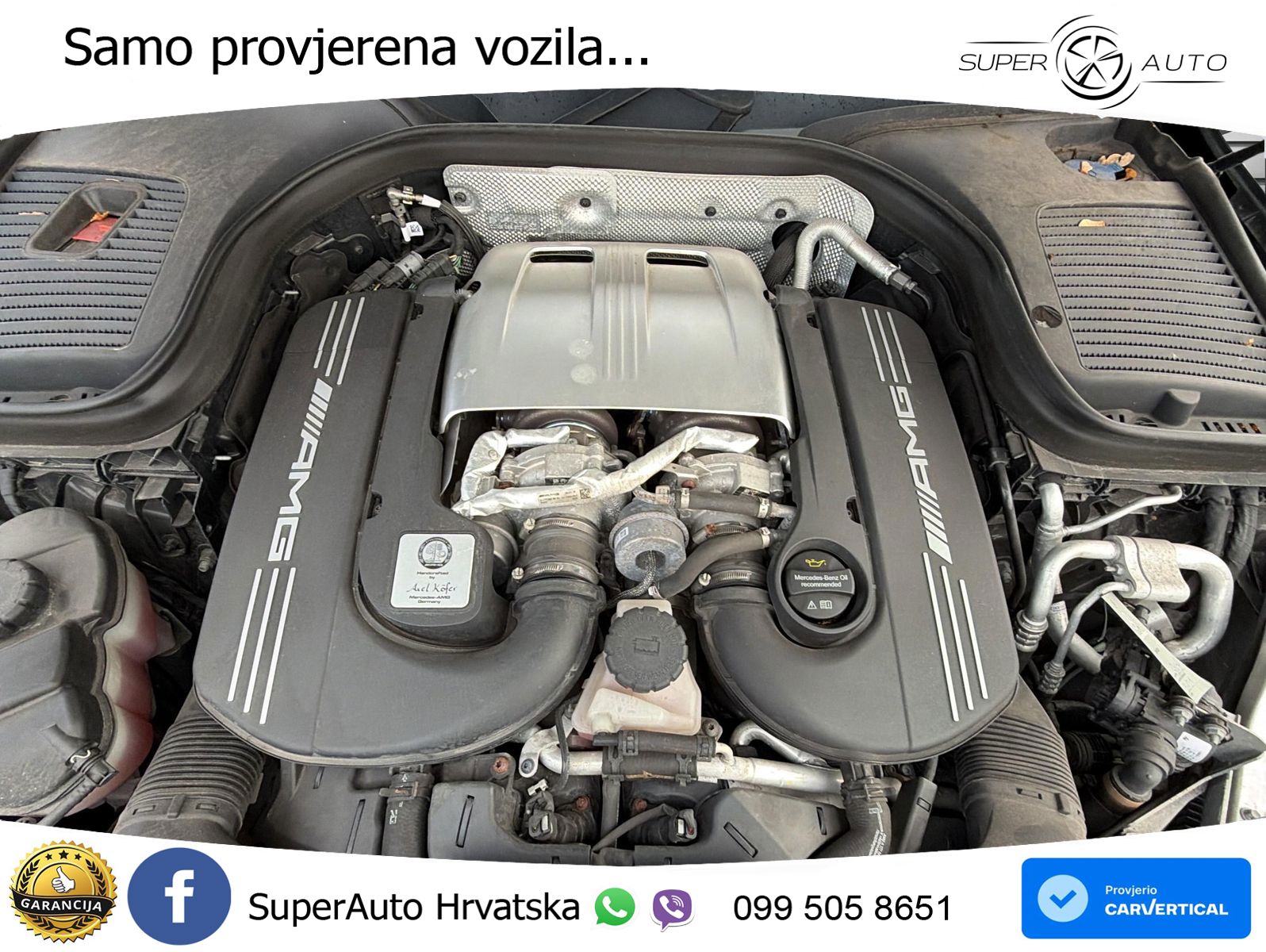 Mercedes AMG GLC 63 S V8 (510 KS) 4MATIC+ MCT LED+GR SJED+ACC