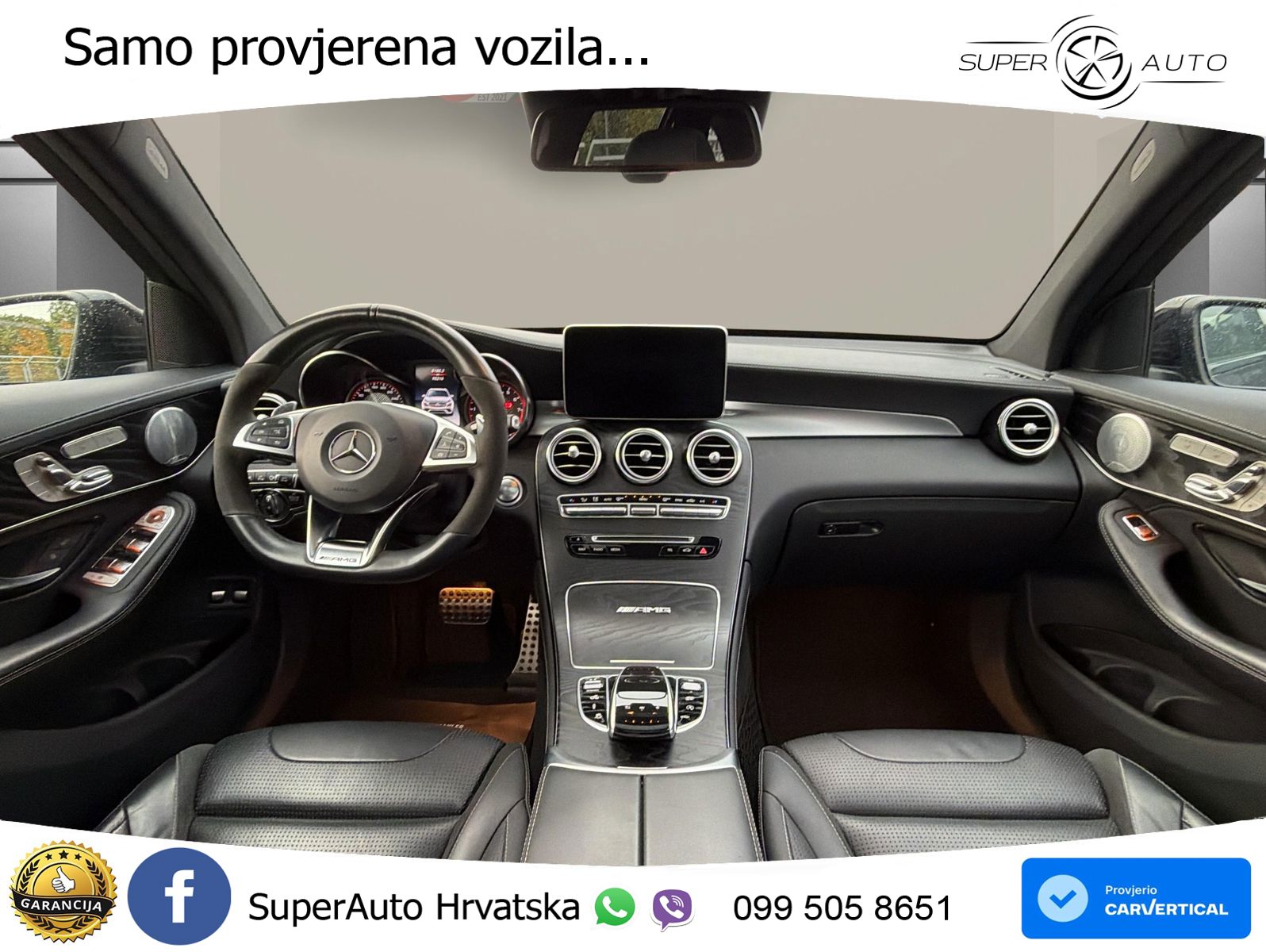 Mercedes AMG GLC 63 S V8 (510 KS) 4MATIC+ MCT LED+GR SJED+ACC