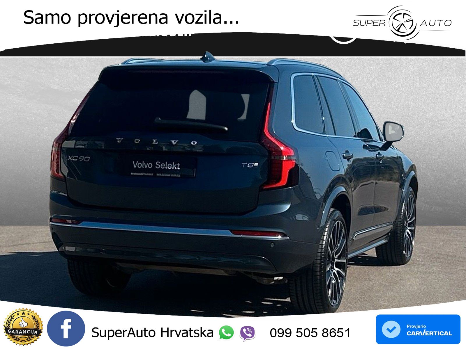 Volvo XC90 2.0 T8 AWD Automatic LED+GR SJED+ACC