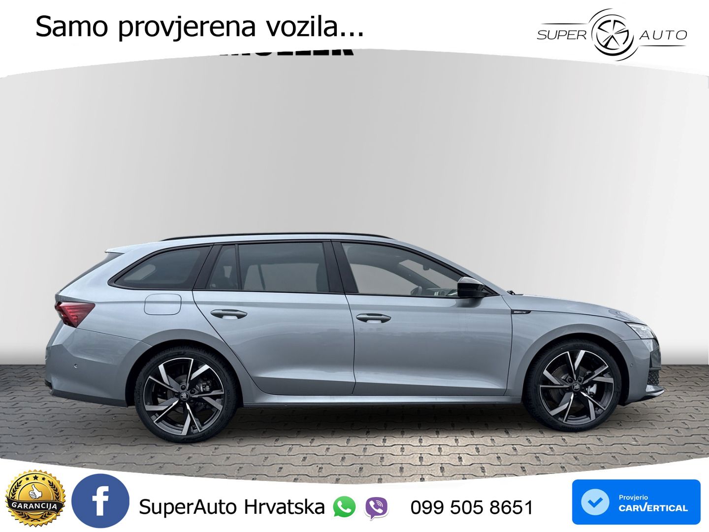 Škoda Octavia Combi 2.0 TSI (204 KS) 4x4 DSG SportLine LED+GR SJED+ACC