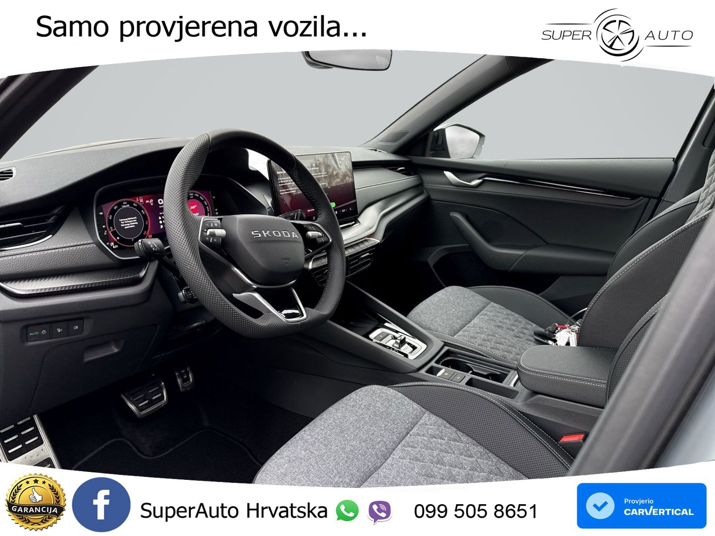 Škoda Octavia Combi 2.0 TSI (204 KS) 4x4 DSG SportLine LED+GR SJED+ACC