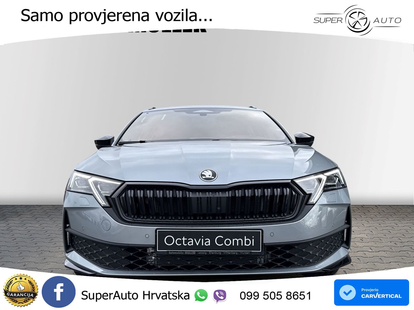 Škoda Octavia Combi 2.0 TSI (204 KS) 4x4 DSG SportLine LED+GR SJED+ACC