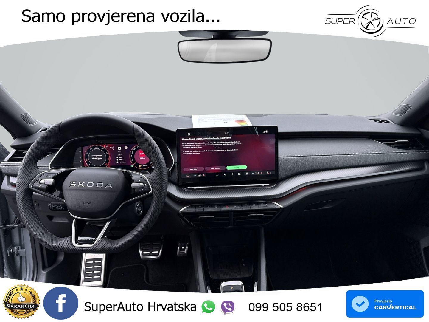 Škoda Octavia Combi 2.0 TSI (204 KS) 4x4 DSG SportLine LED+GR SJED+ACC