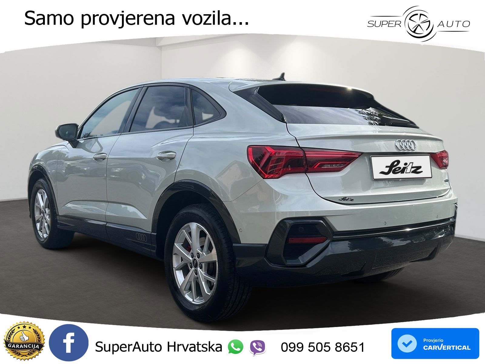 Audi Q3 Sportback 40 TFSI (190 KS) quattro S tronic MATRIX+GR SJED+KAM