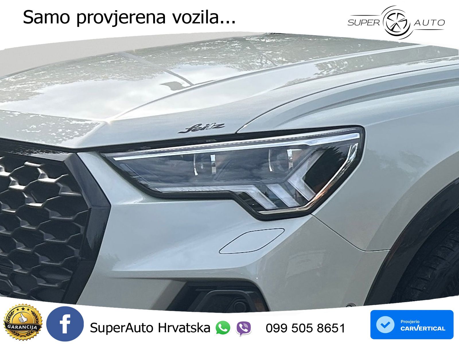 Audi Q3 Sportback 40 TFSI (190 KS) quattro S tronic MATRIX+GR SJED+KAM