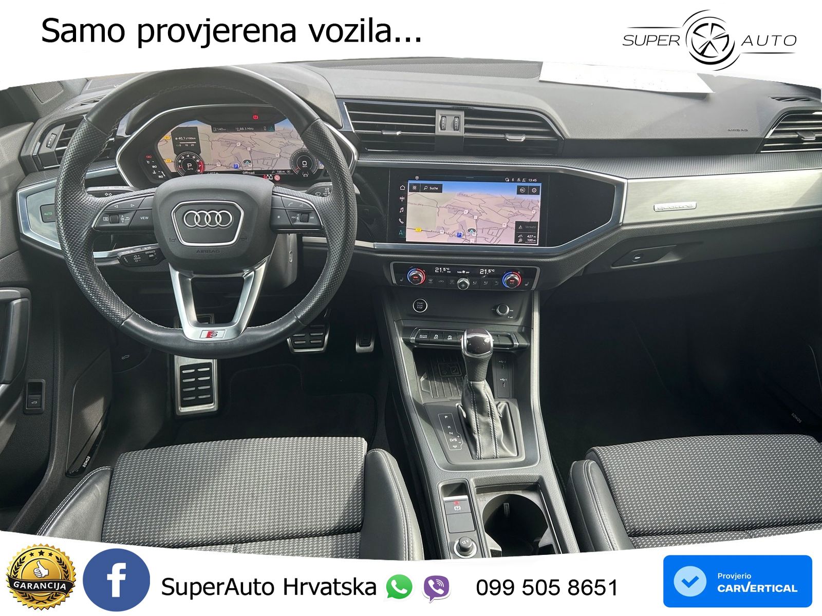Audi Q3 Sportback 40 TFSI (190 KS) quattro S tronic MATRIX+GR SJED+KAM
