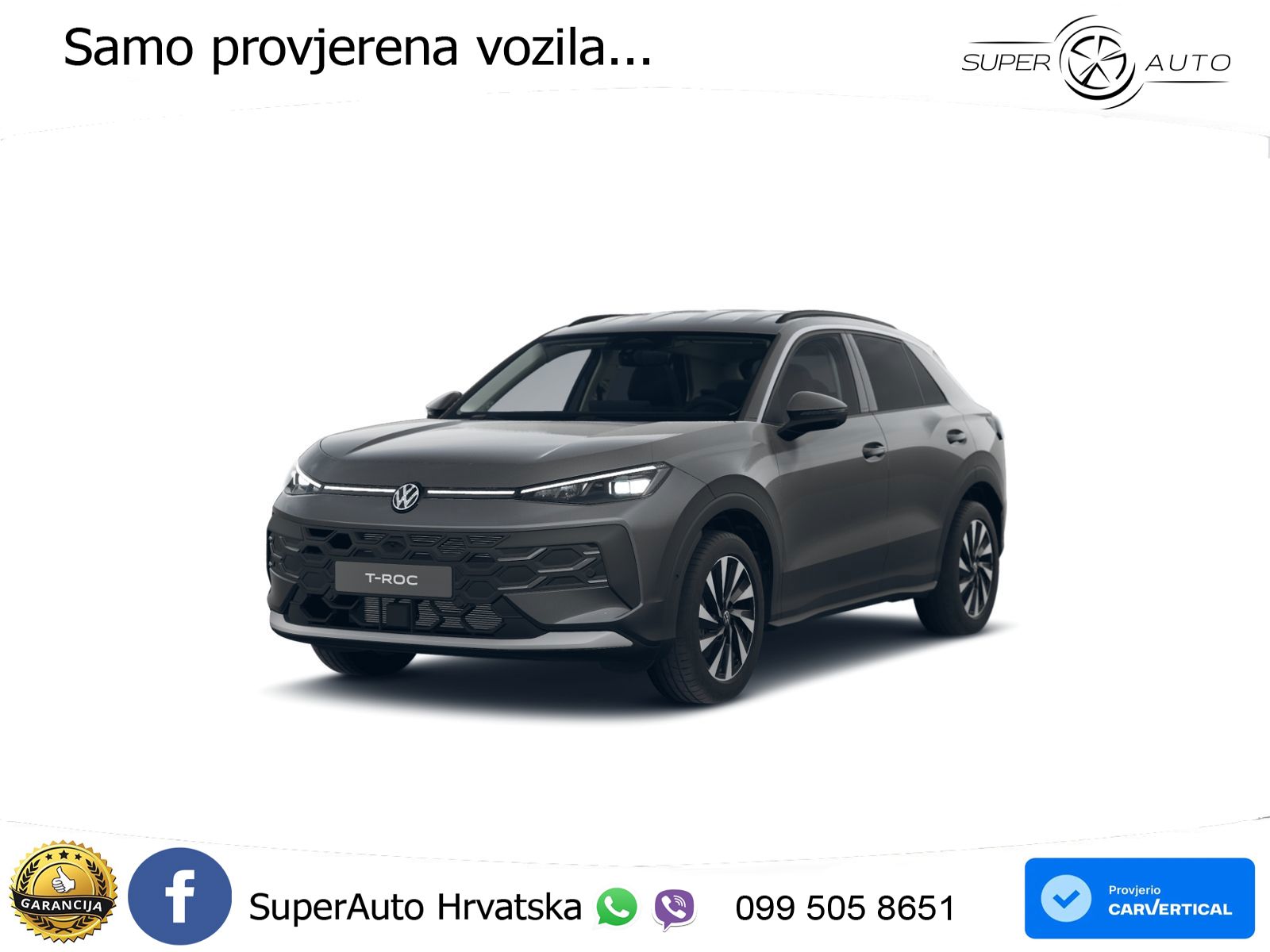 Volkswagen T-Roc 1.5 eTSI (150 KS)  DSG LED+GR SJED+ACC