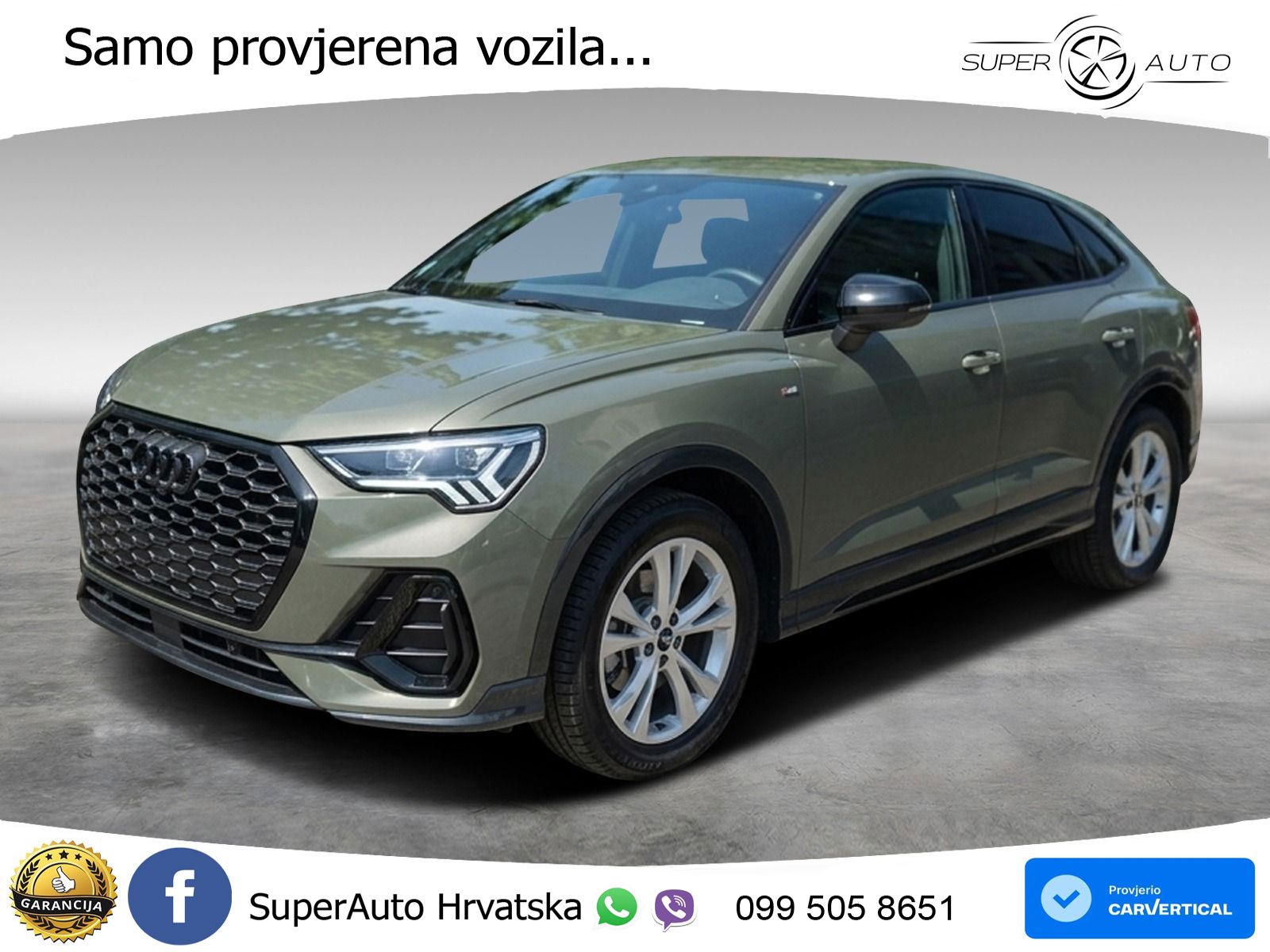 Audi Q3 II Sportback 35 TFSI (150 KS) S tronic S line LED+GR SJED+ACC