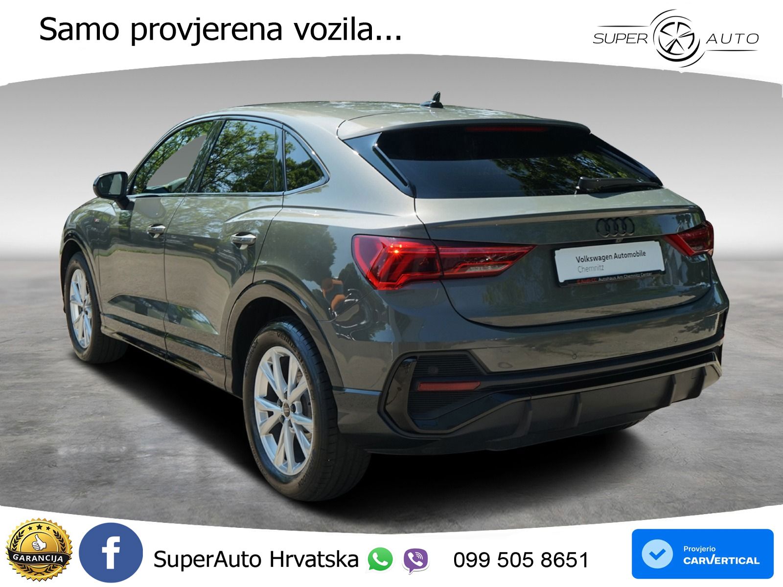 Audi Q3 II Sportback 35 TFSI (150 KS) S tronic S line LED+GR SJED+ACC