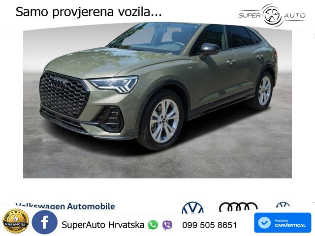 Audi Q3 II Sportback 35 TFSI (150 KS) S tronic S line LED+GR SJED+ACC