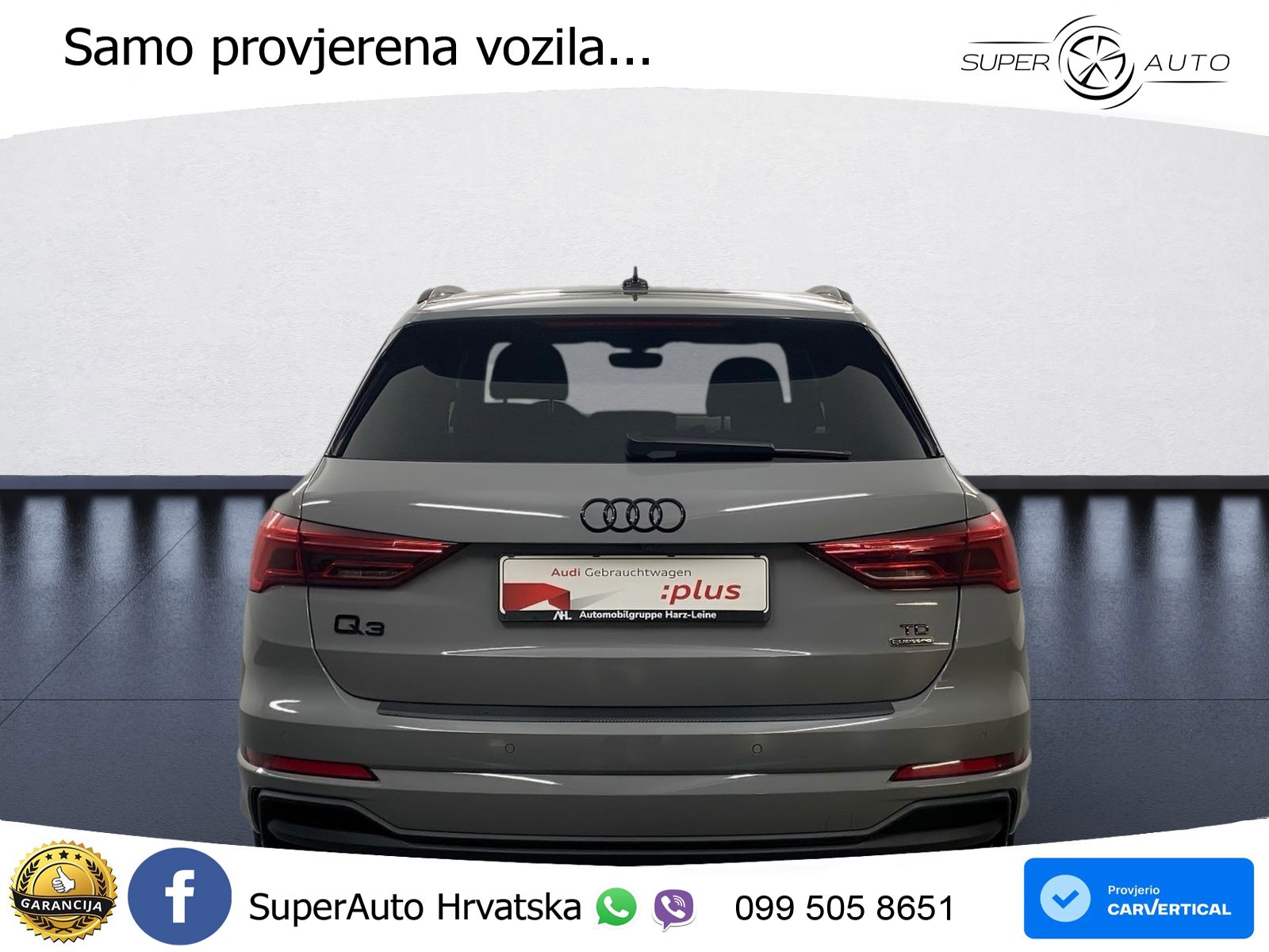 Audi Q3 35 TDI (150 KS) quattro S tronic S line LED+GR SJED+ACC