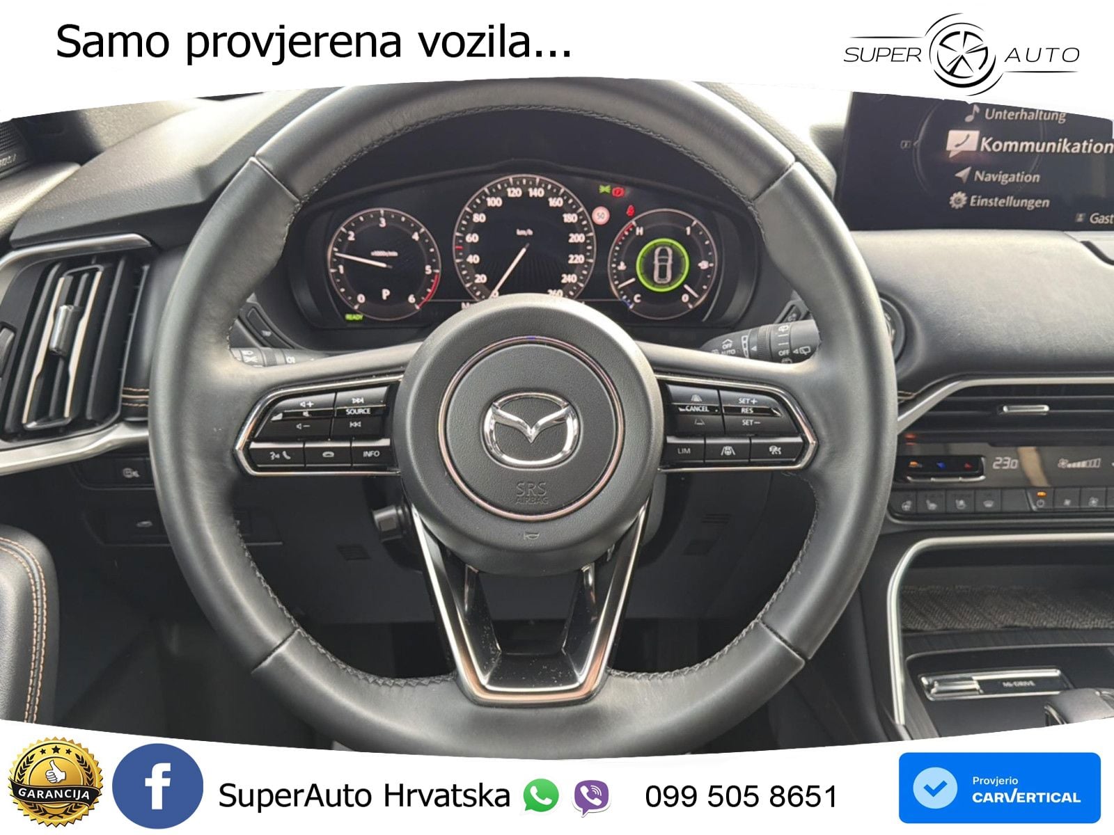 Mazda CX-60 3.3 e-Skyactiv D (254 KS) AWD Automatic MATRIX+GR SJED+KAM