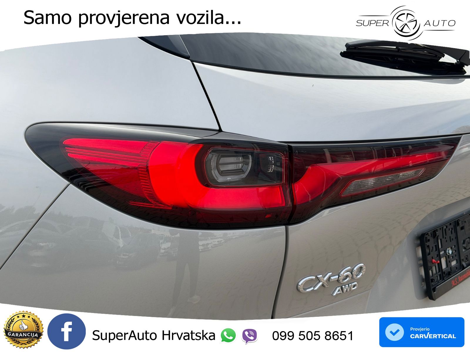 Mazda CX-60 3.3 e-Skyactiv D (254 KS) AWD Automatic MATRIX+GR SJED+KAM