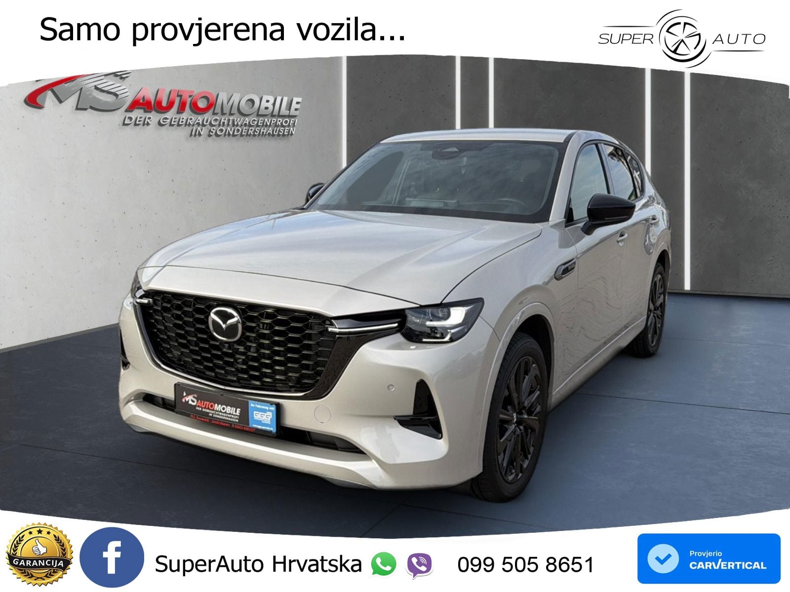 Mazda CX-60 3.3 e-Skyactiv D (254 KS) AWD Automatic MATRIX+GR SJED+KAM
