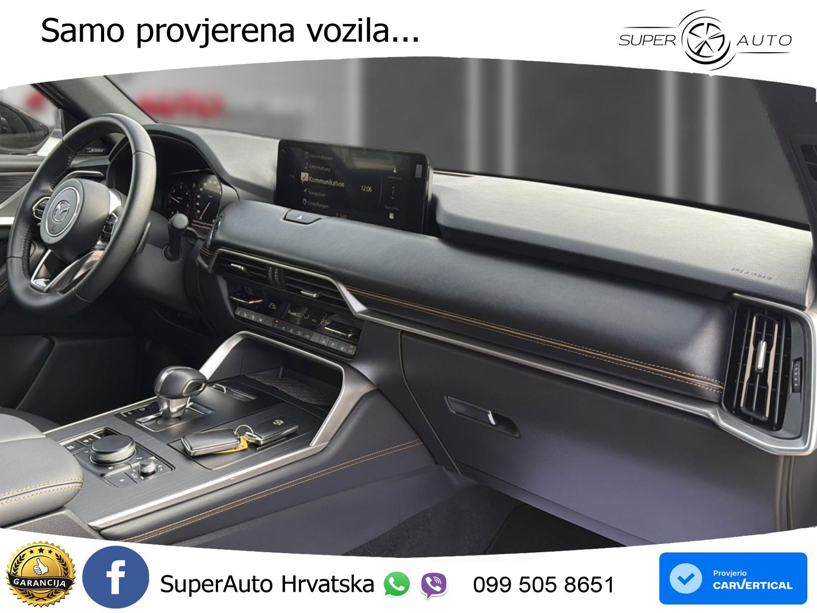 Mazda CX-60 3.3 e-Skyactiv D (254 KS) AWD Automatic MATRIX+GR SJED+KAM
