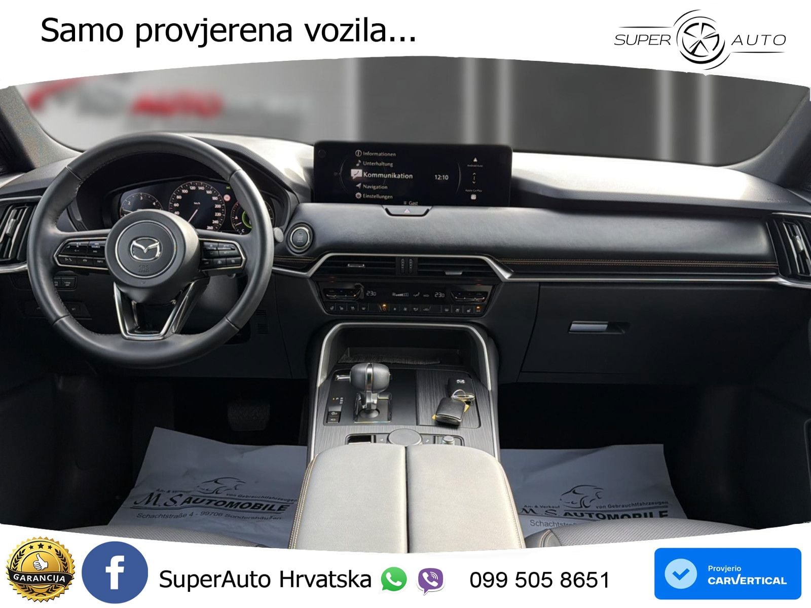 Mazda CX-60 3.3 e-Skyactiv D (254 KS) AWD Automatic MATRIX+GR SJED+KAM