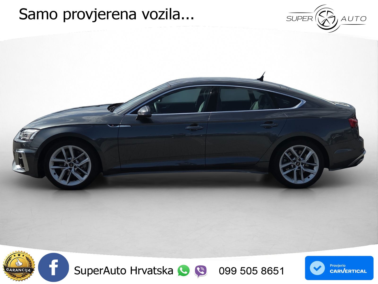 Audi A5 Sportback 45 TFSI (265 KS) quattro S tronic S line