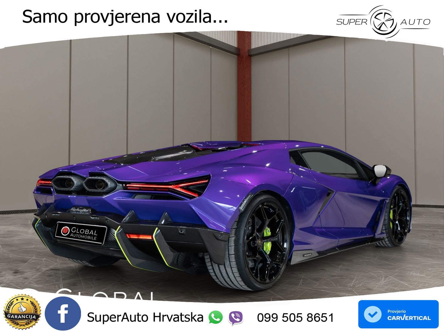 Lamborghini Revuelto 6.5 V12 (1015 KS) 4WD DCT LED+GR SJED+ACC