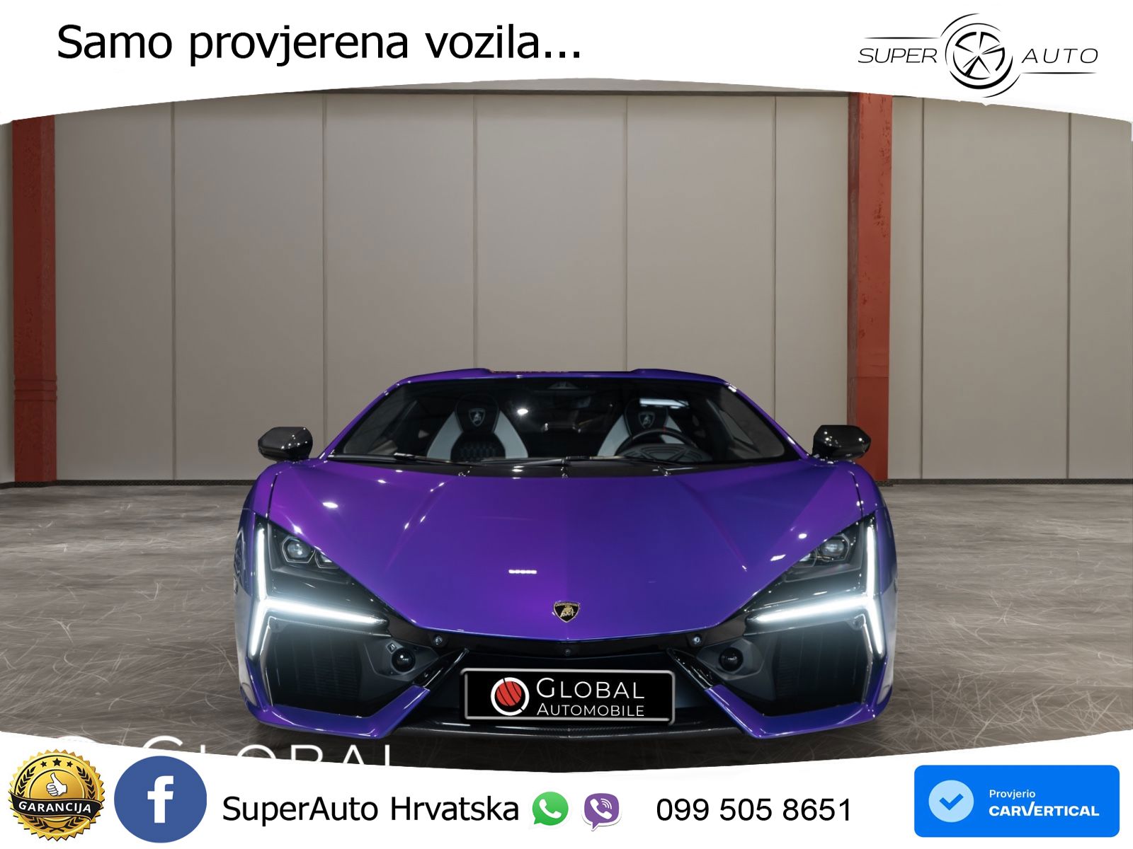 Lamborghini Revuelto 6.5 V12 (1015 KS) 4WD DCT LED+GR SJED+ACC