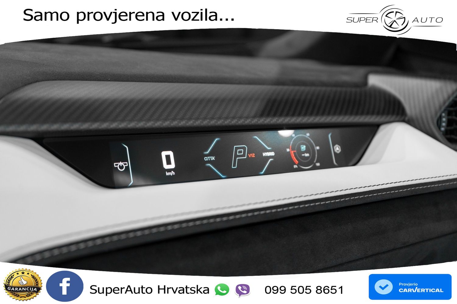 Lamborghini Revuelto 6.5 V12 (1015 KS) 4WD DCT LED+GR SJED+ACC