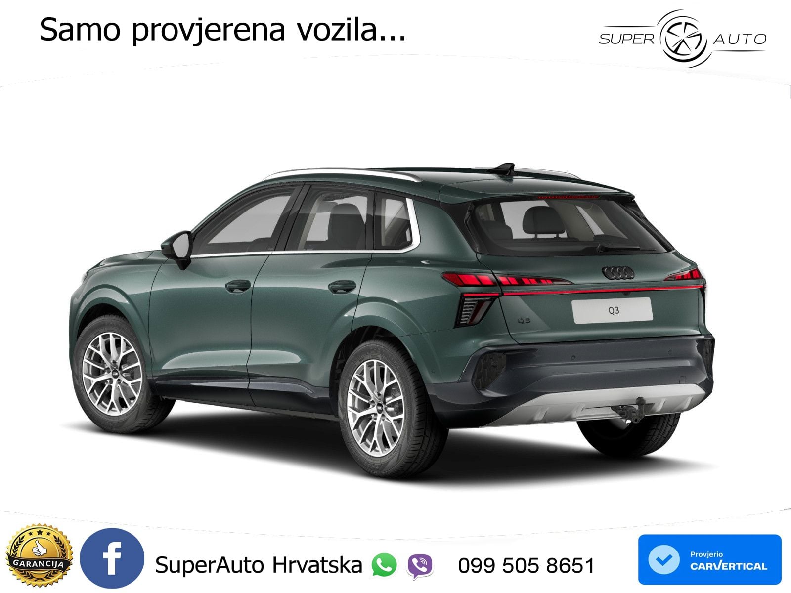 Audi Q3 1.5 TFSI (150 KS) S tronic LED+GR SJED+ACC