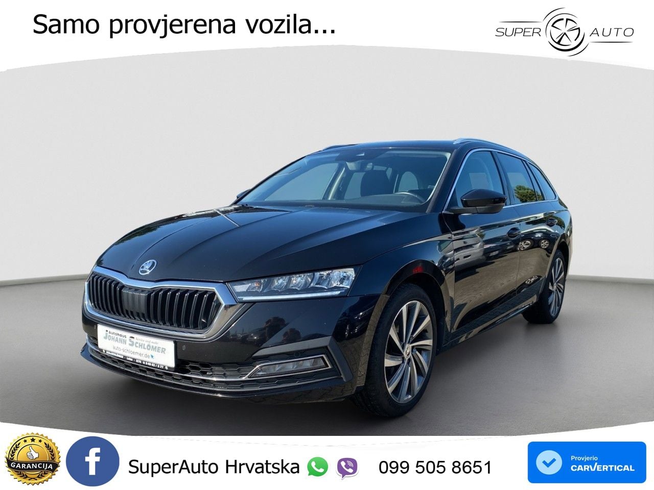 Škoda Octavia Combi 2.0 TDI (150 KS) DSG LED+GR SJED+ACC