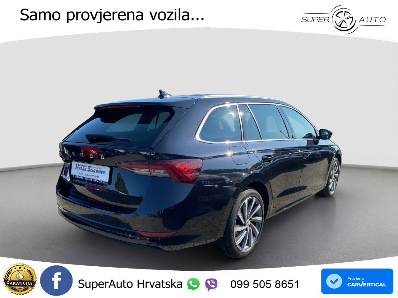 Škoda Octavia Combi 2.0 TDI (150 KS) DSG LED+GR SJED+ACC