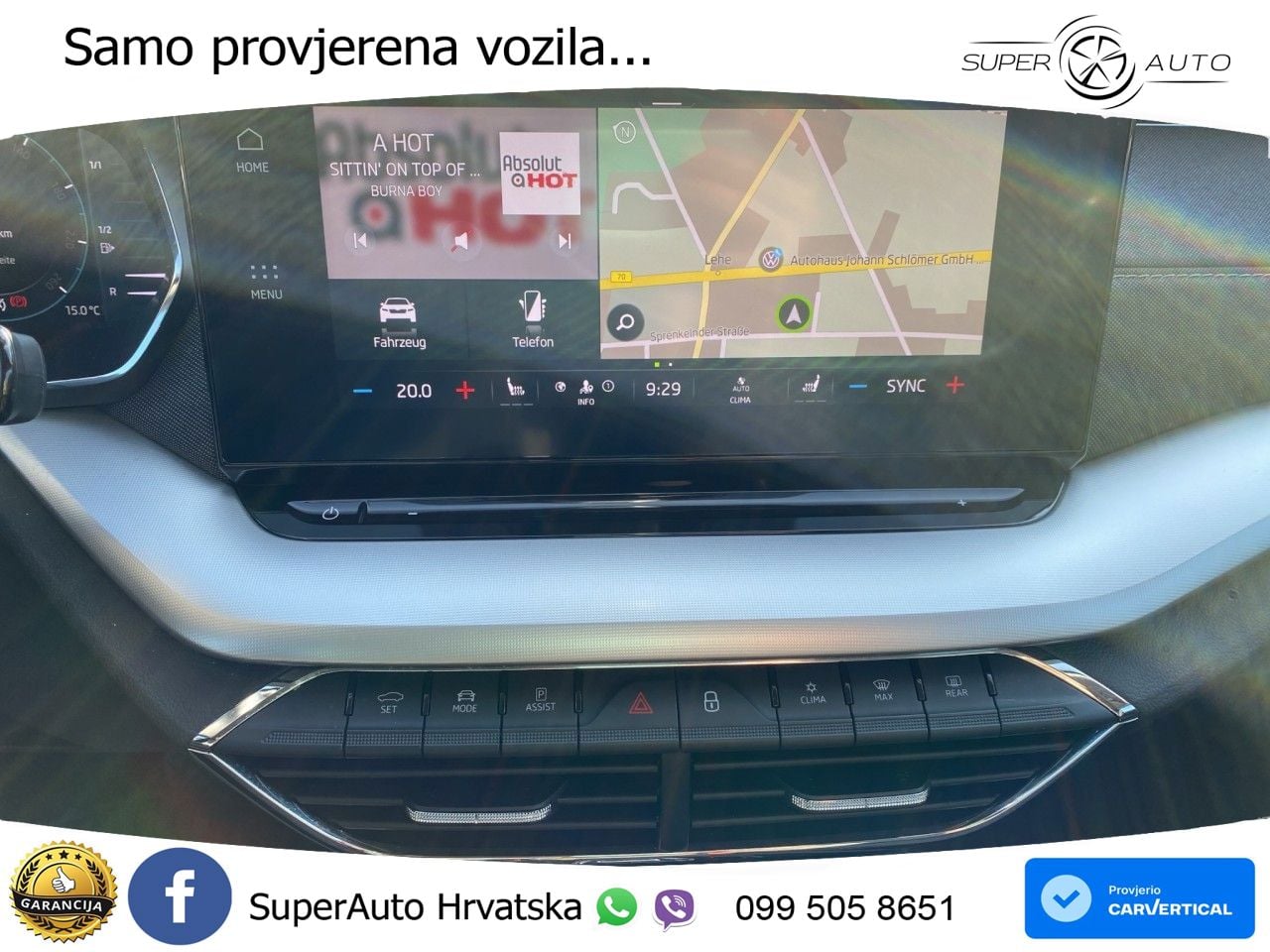 Škoda Octavia Combi 2.0 TDI (150 KS) DSG LED+GR SJED+ACC