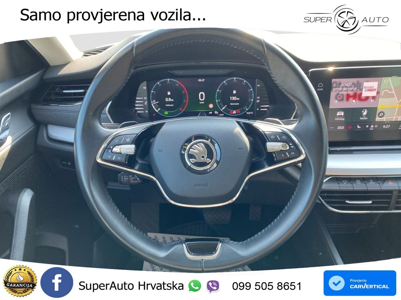 Škoda Octavia Combi 2.0 TDI (150 KS) DSG LED+GR SJED+ACC