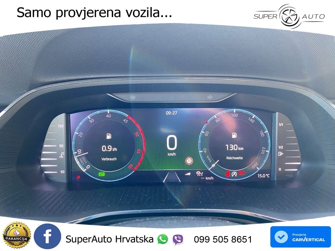 Škoda Octavia Combi 2.0 TDI (150 KS) DSG LED+GR SJED+ACC