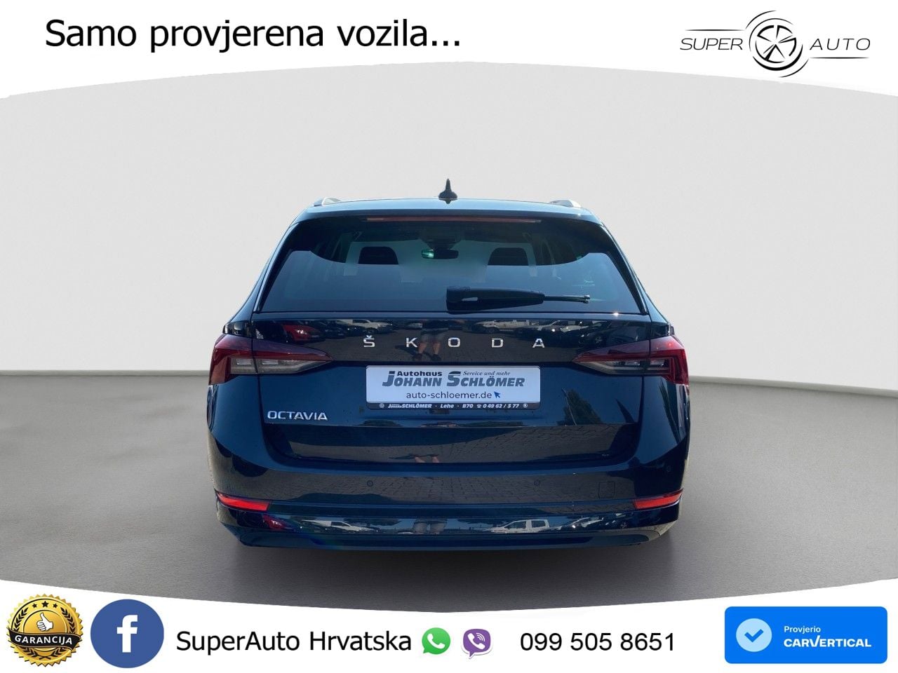 Škoda Octavia Combi 2.0 TDI (150 KS) DSG LED+GR SJED+ACC