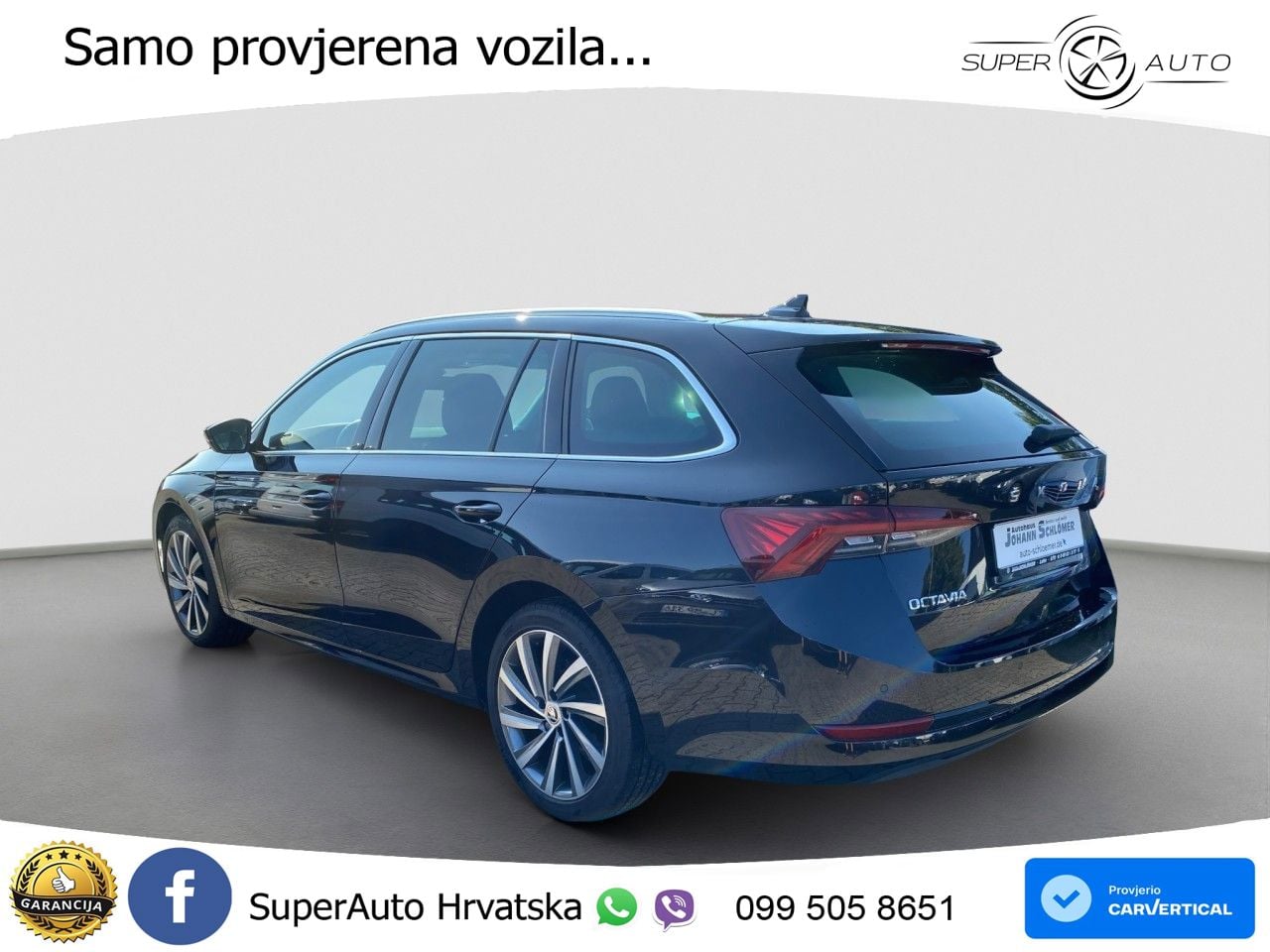 Škoda Octavia Combi 2.0 TDI (150 KS) DSG LED+GR SJED+ACC
