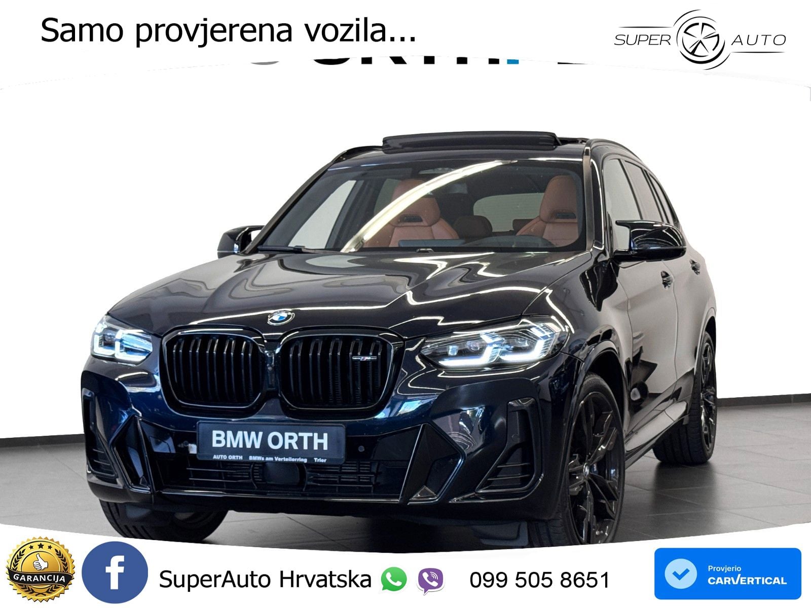 BMW X3 M40i xDrive Steptronic ACC+HEAD+4xGR SJED+360+PANO