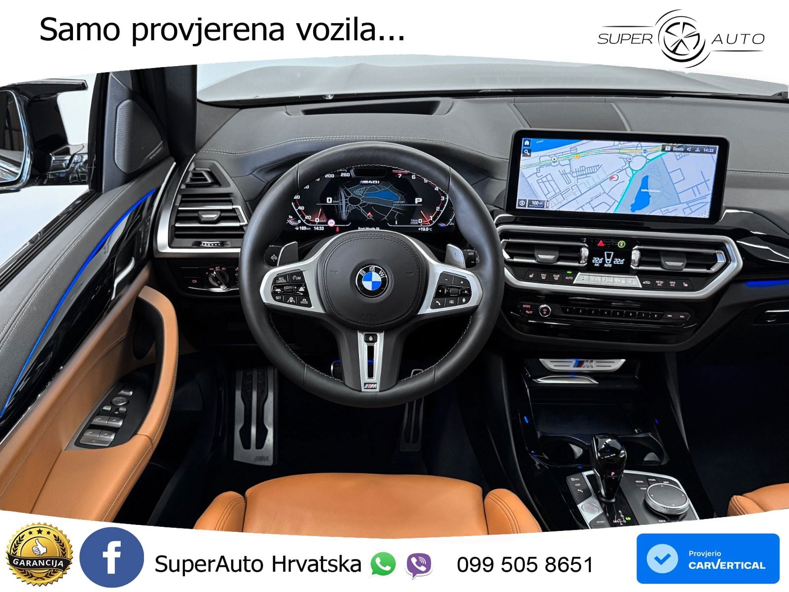 BMW X3 M40i xDrive Steptronic ACC+HEAD+4xGR SJED+360+PANO