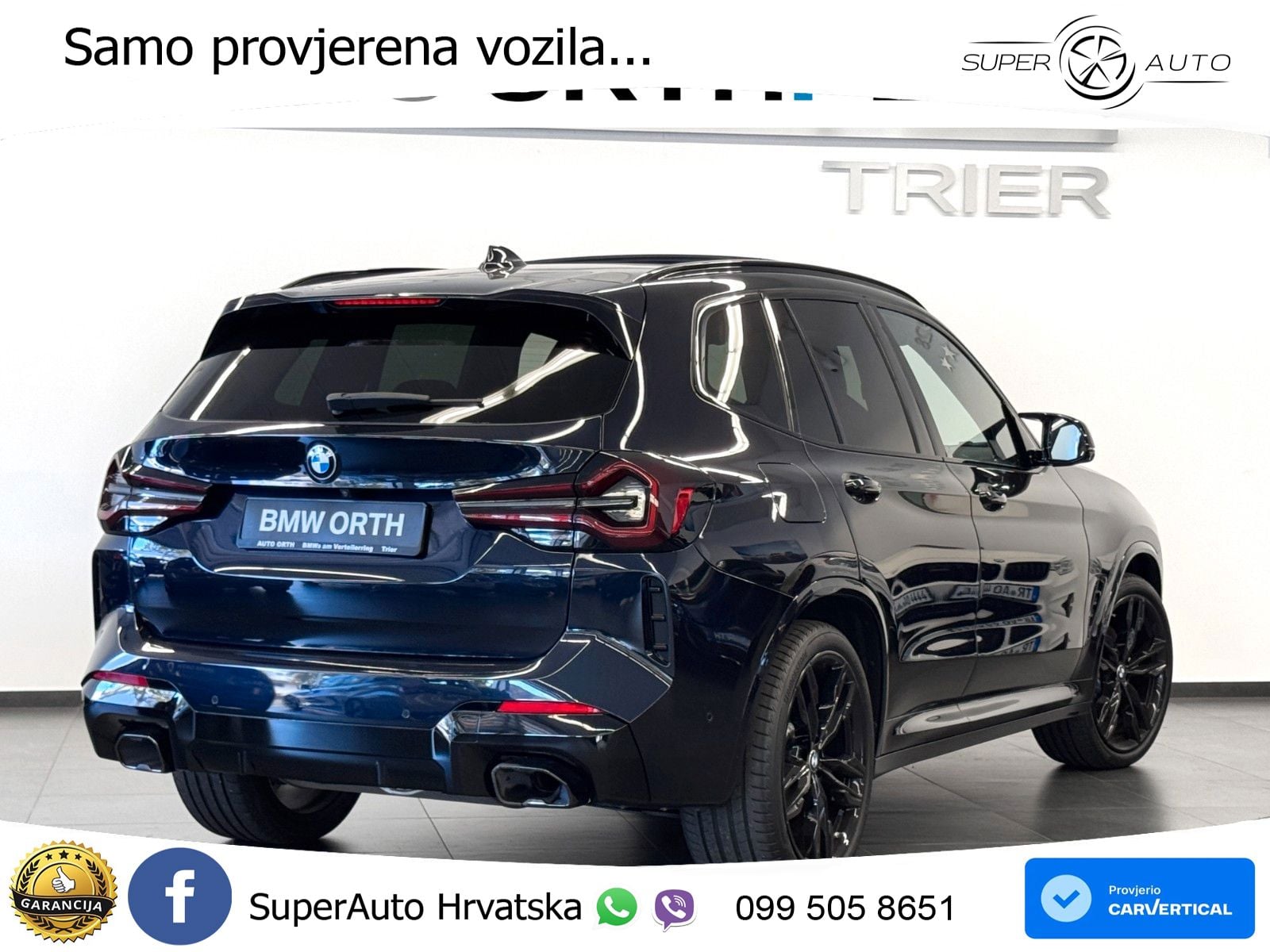 BMW X3 M40i xDrive Steptronic ACC+HEAD+4xGR SJED+360+PANO