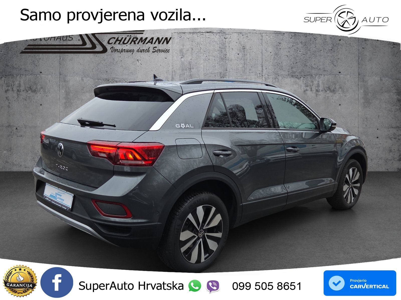 Volkswagen T-Roc I 1.5 TSI (150 KS) DSG LED+GR SJED+ACC
