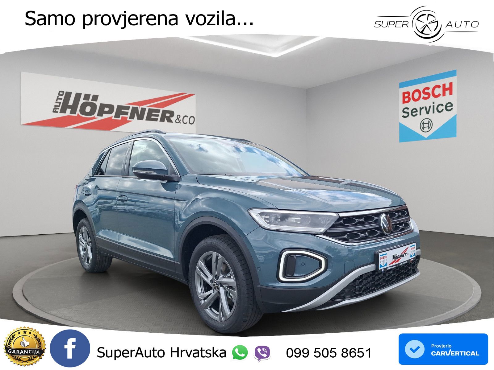 Volkswagen T-Roc 1.5 TSI (150 KS) DSG LED+GR SJED+ACC