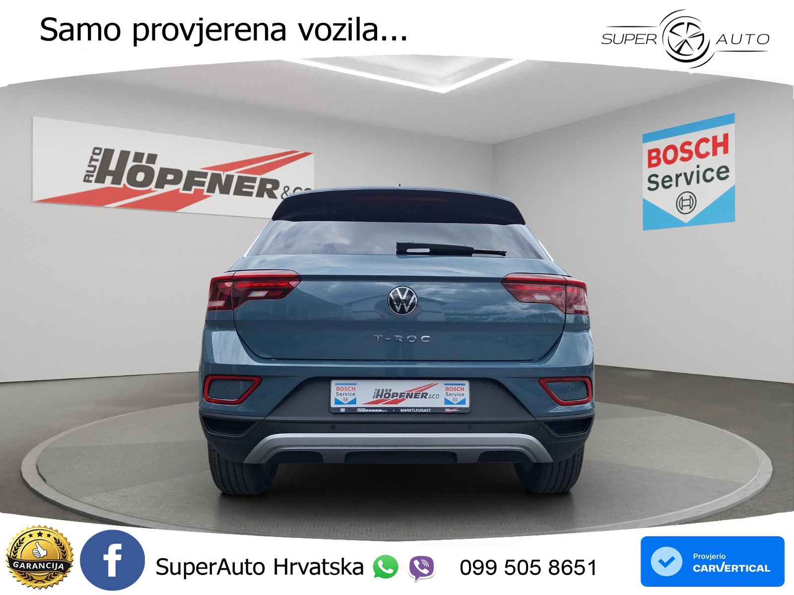 Volkswagen T-Roc 1.5 TSI (150 KS) DSG LED+GR SJED+ACC