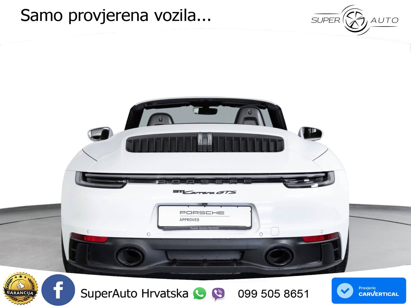 Porsche 911 Carrera GTS Cabriolet 3.0 (480 KS) PDK MATRIX+GR SJED+KAM